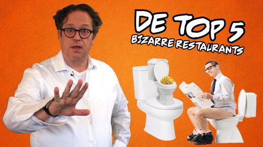 Eten uit een toiletpot of toch dineren tussen de vissen? In De Top 5 van deze week bespreekt Maarten Wessels de meest bizarre restaurants ter wereld.
