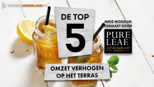 De terrassen zitten propvol. Goed voor het verhogen van de omzet. Presentator Maarten Wessels kijkt in deze De Top 5 of jij je terras optimaal benut! Eem superhandige checklist!